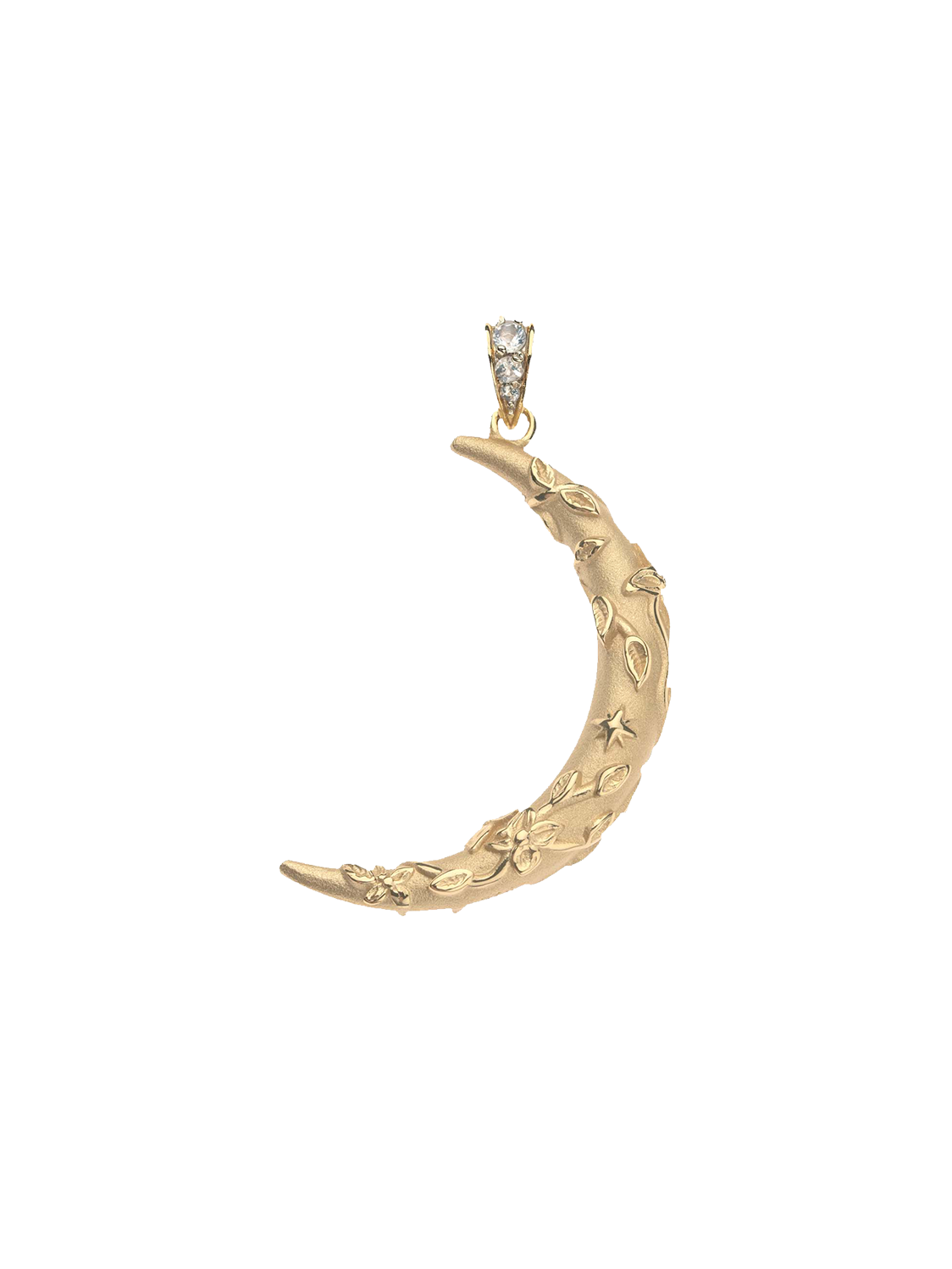 FOREVER CRESCENT MOON PENDANT