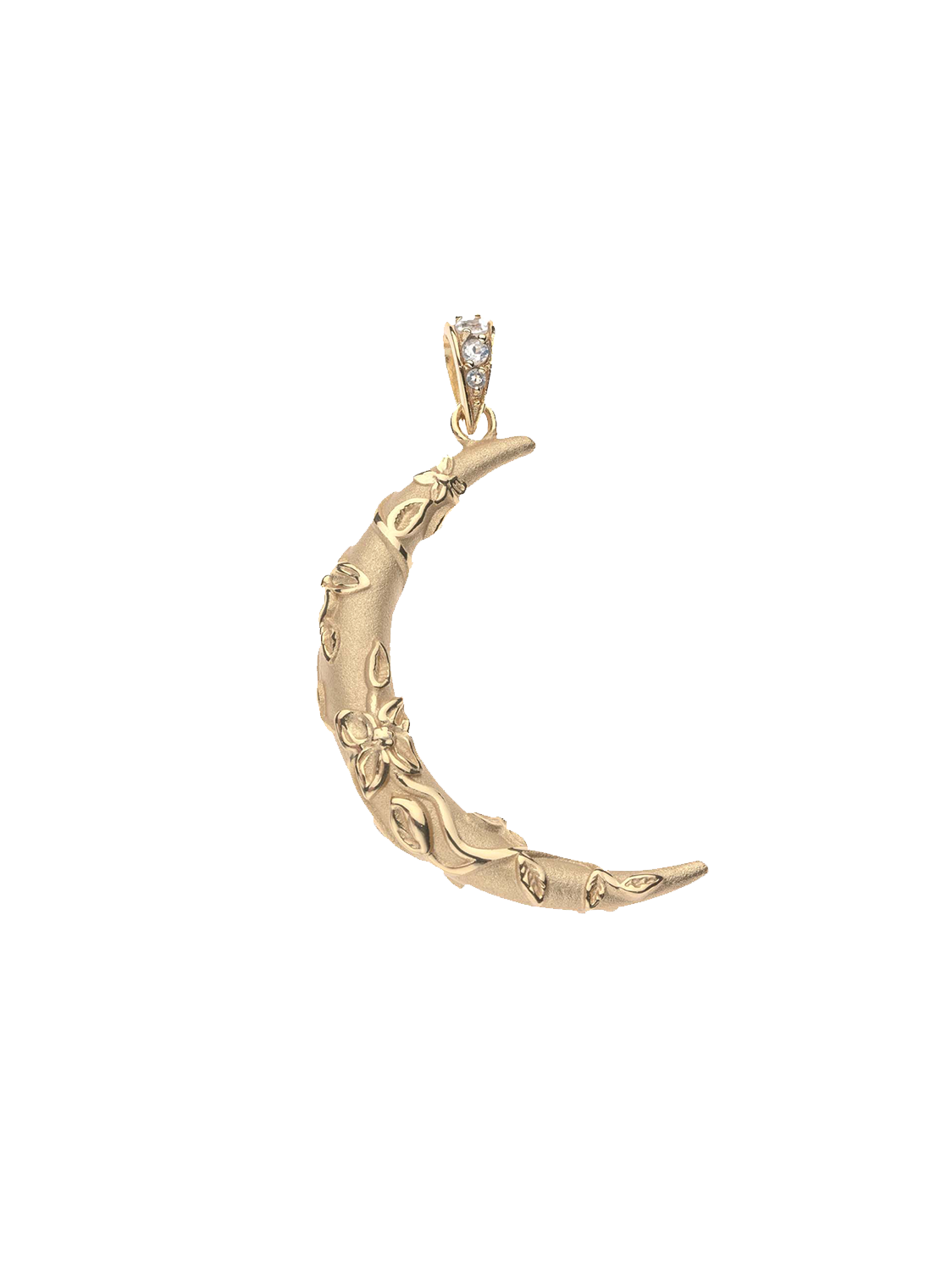 FOREVER CRESCENT MOON PENDANT