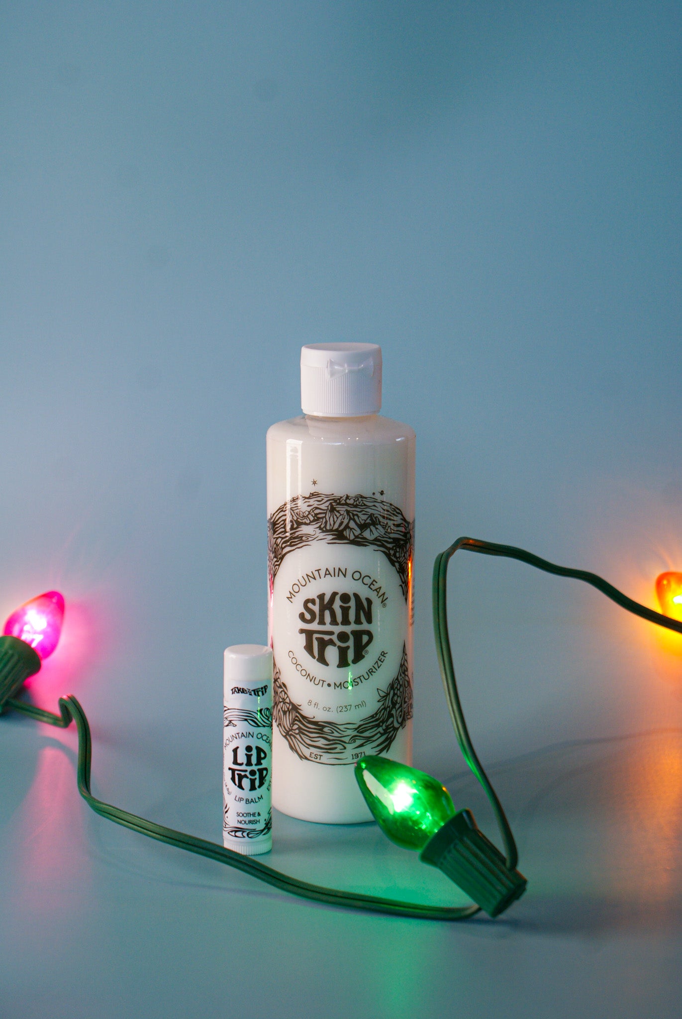MOUNTAIN OCEAN | SKIN TRIP COCONUT LOTION, White bottle, Charlotte, NC