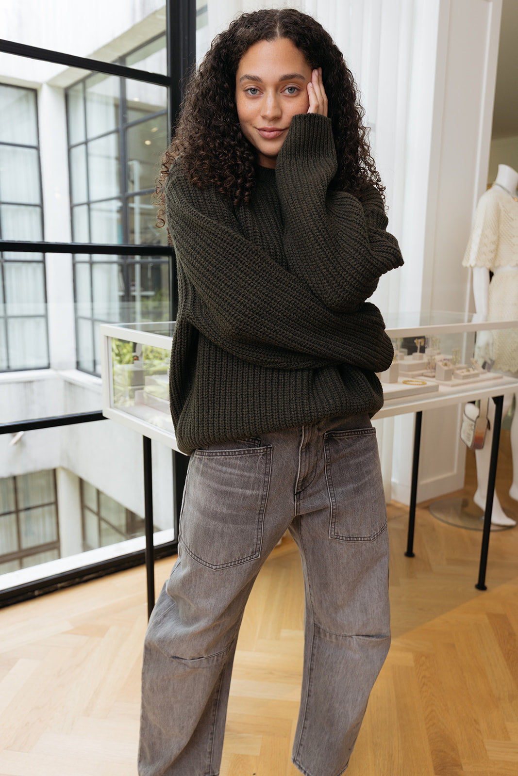 NILI LOTAN | TYLER CO CASHMERE SWEATER