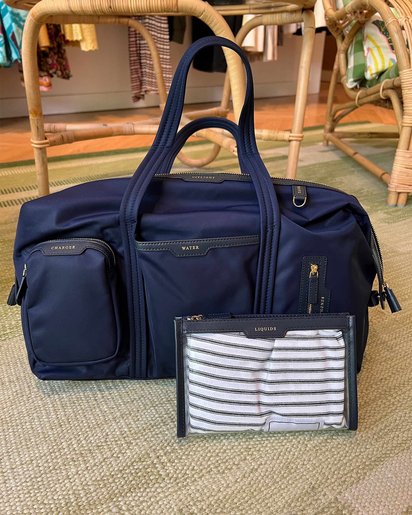 ANYA HINDMARCH | IN FLIGHT BAG