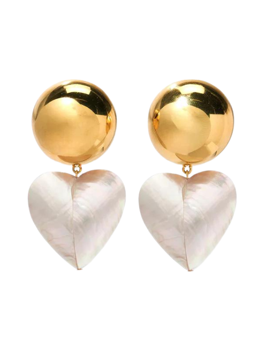 LIZZIE FORTUNATO | RODAN HEART EARRINGS