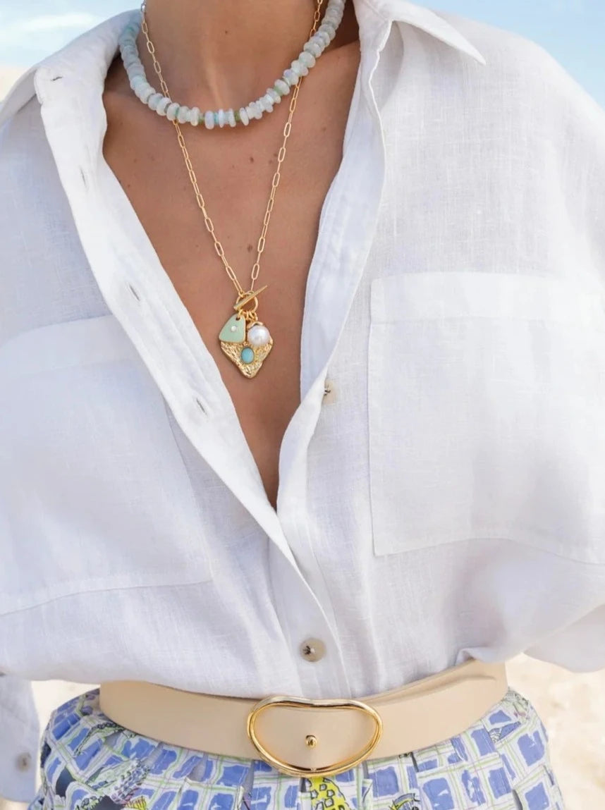 LIZZIE FORTUNATO | WIDE GEORGIA BELT
