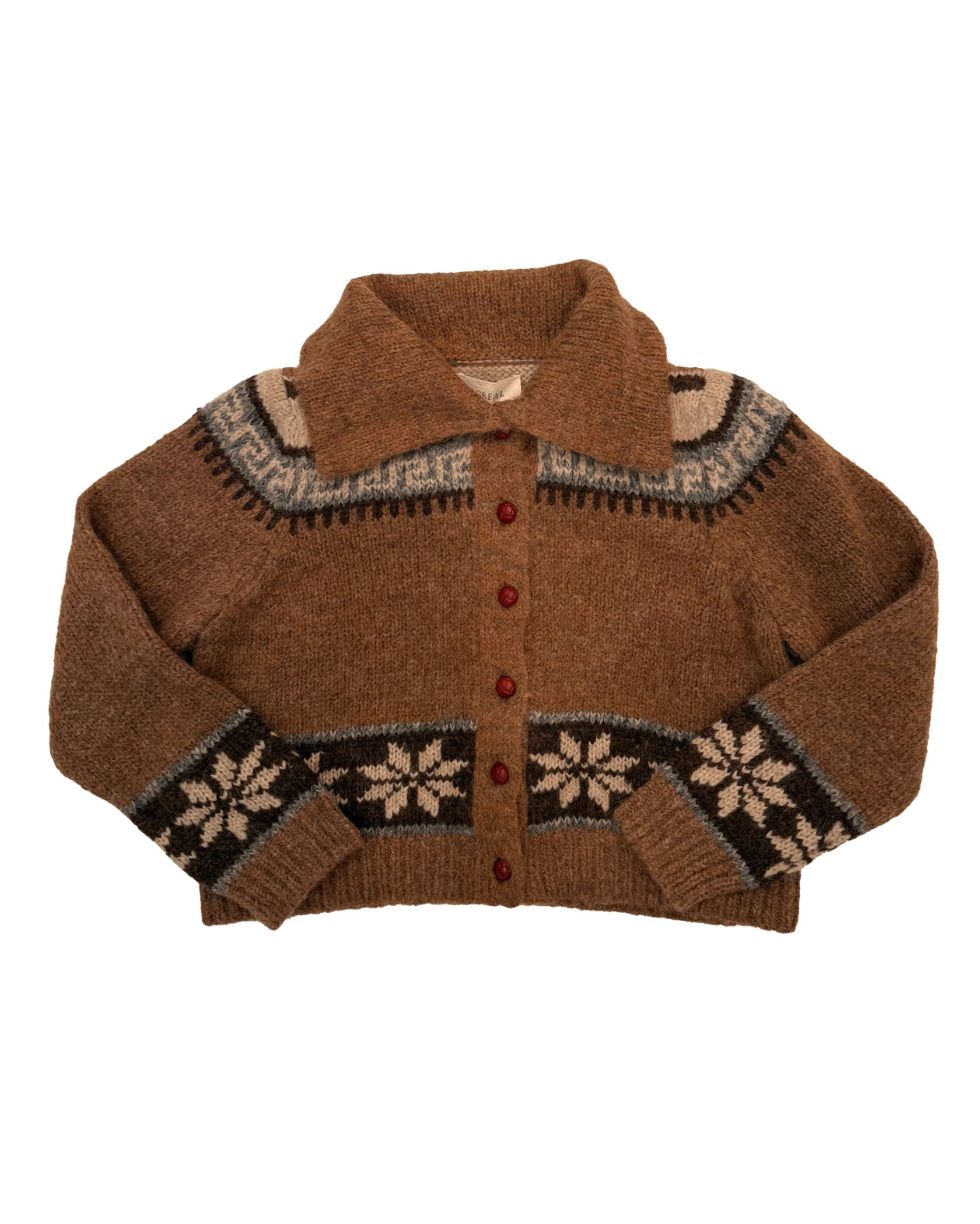 THE GREAT | NORDIC SCHOLAR CARDIGAN