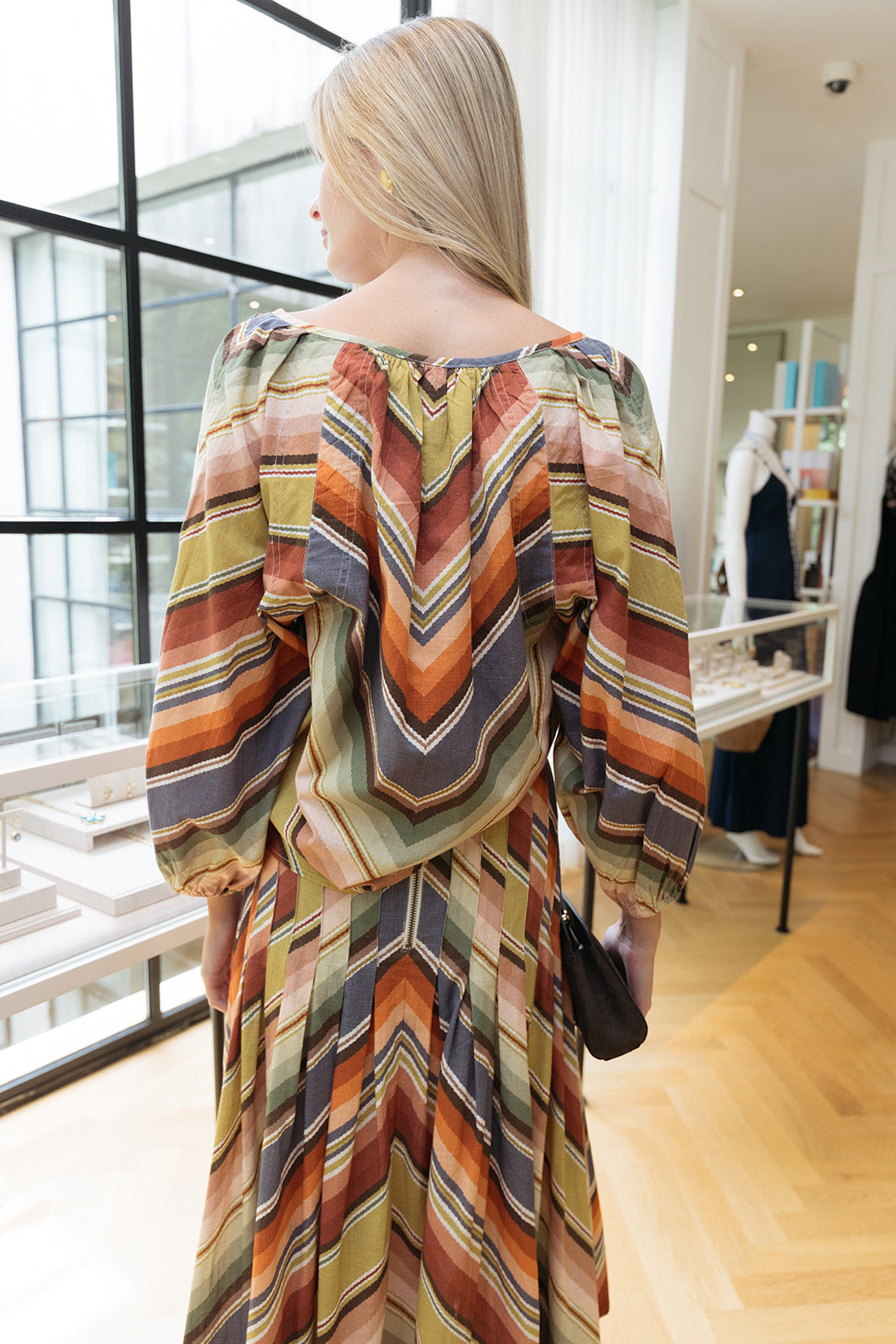 THE GREAT | PRINTED SEAMED BODEGA TOP