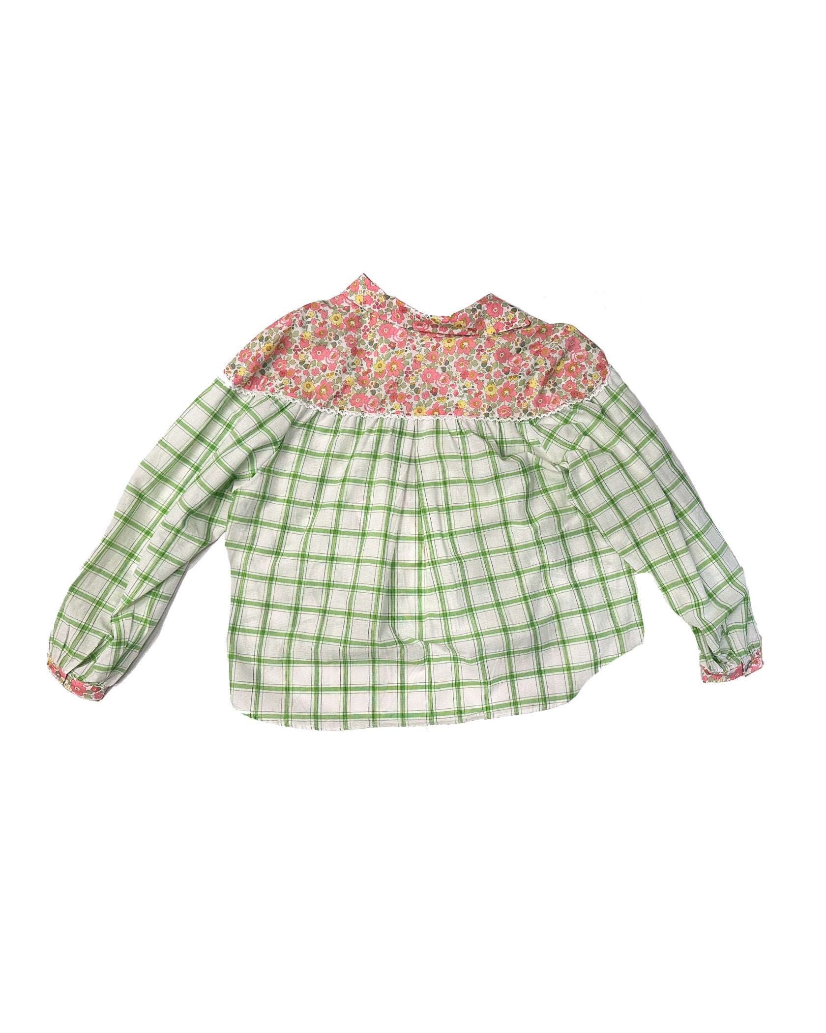 PAOLINA | PISTACHO BLOUSE
