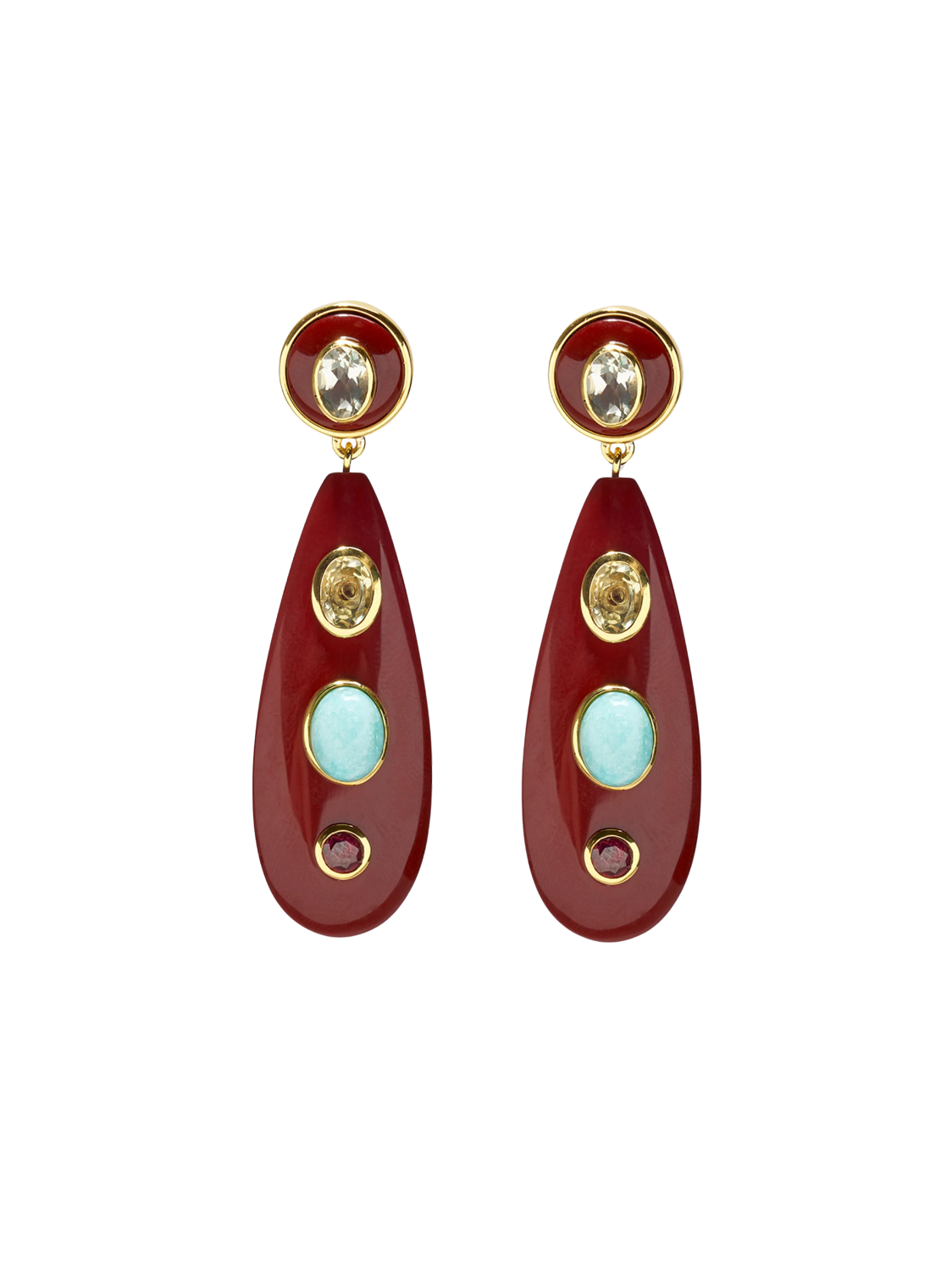 LIZZIE FORTUNATO | TORRE EARRINGS