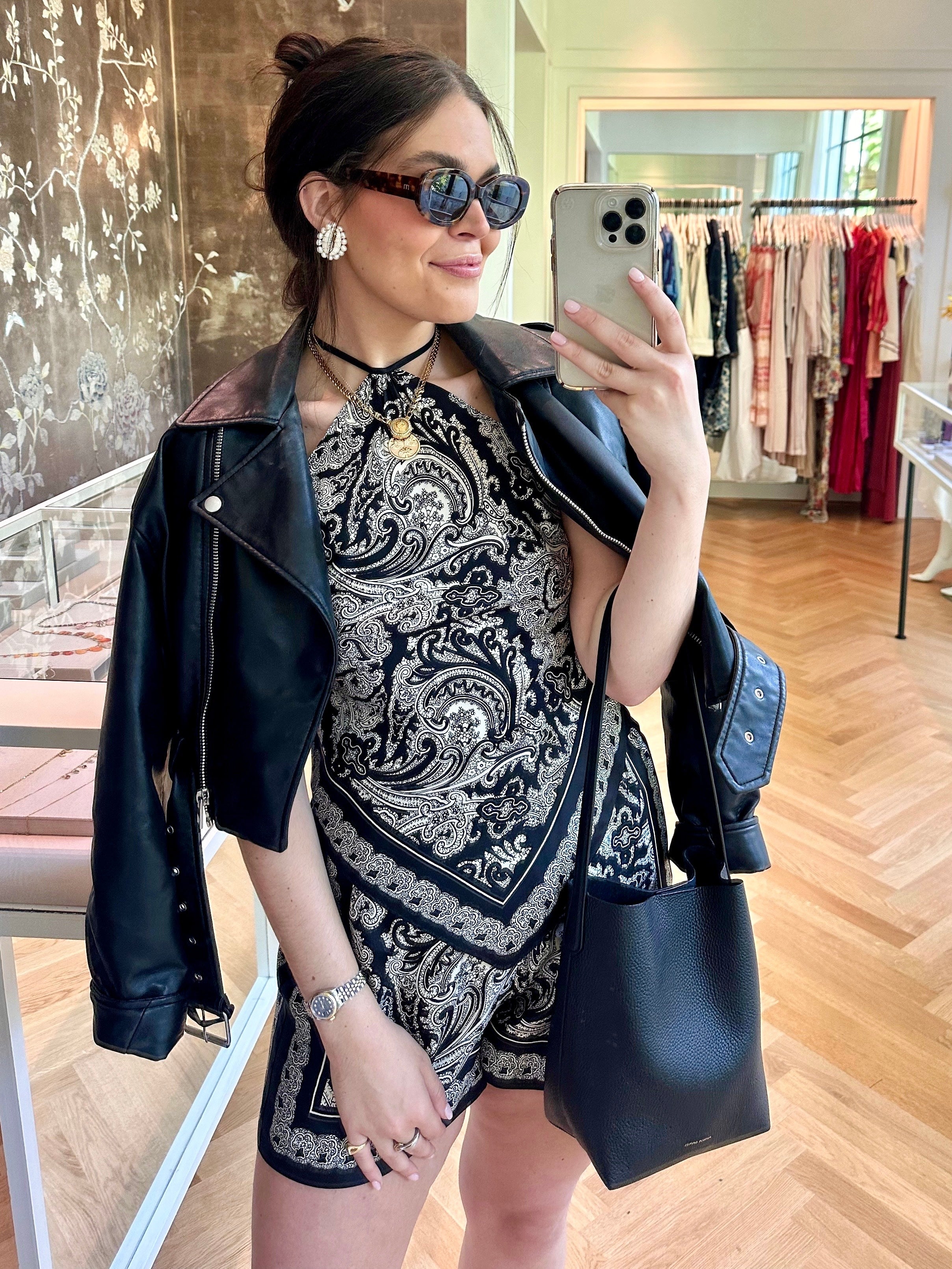 NILI LOTAN | SLEEVELESS HALTERNECK SILK AUDREY CAMI