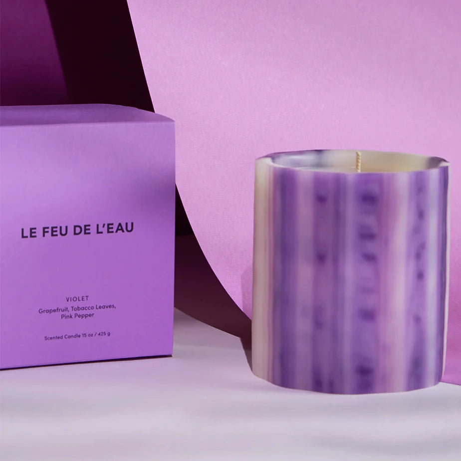 LE LEU DE L'EAU | VIOLET CANDLE