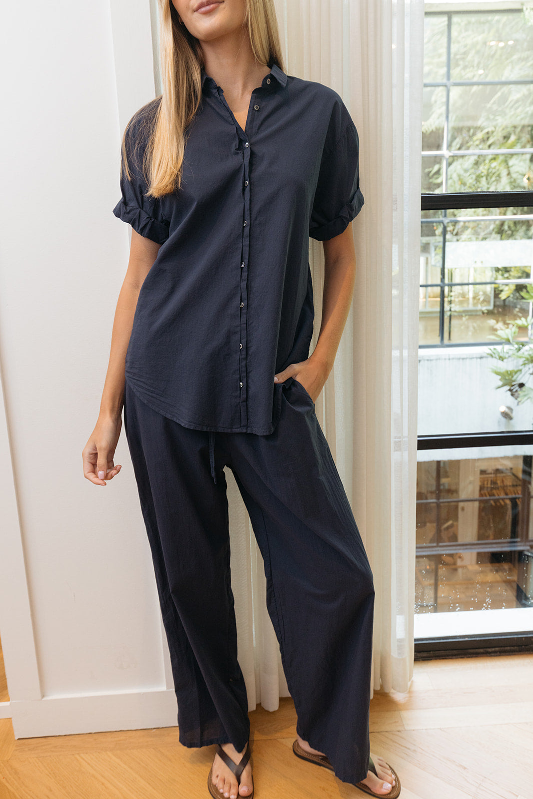 XIRENA | CHANNING BUTTON DOWN SHIRT | WOMEN'S LUXURY DESIGNER CLOTHING, SHOES, HANDBAGS & JEWELRY | POOLESHOP CHARLOTTE, NC