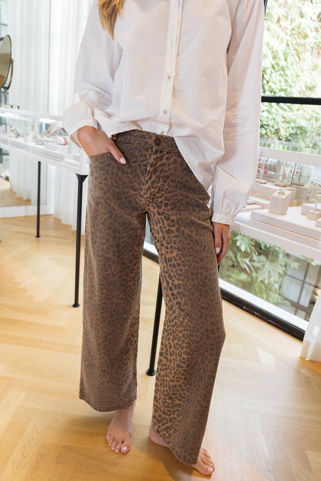 XIRENA | NIXON LEOPARD PANT