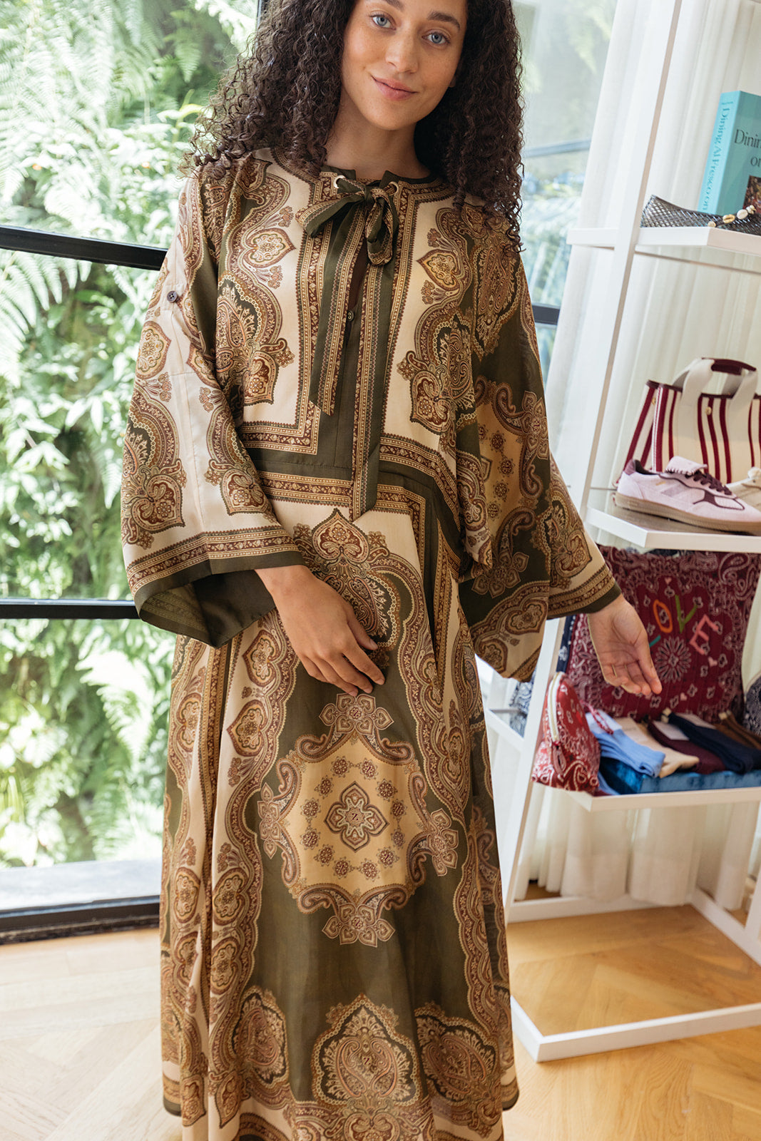 ZIMMERMANN | MAHON TUNIC MIDI DRESS