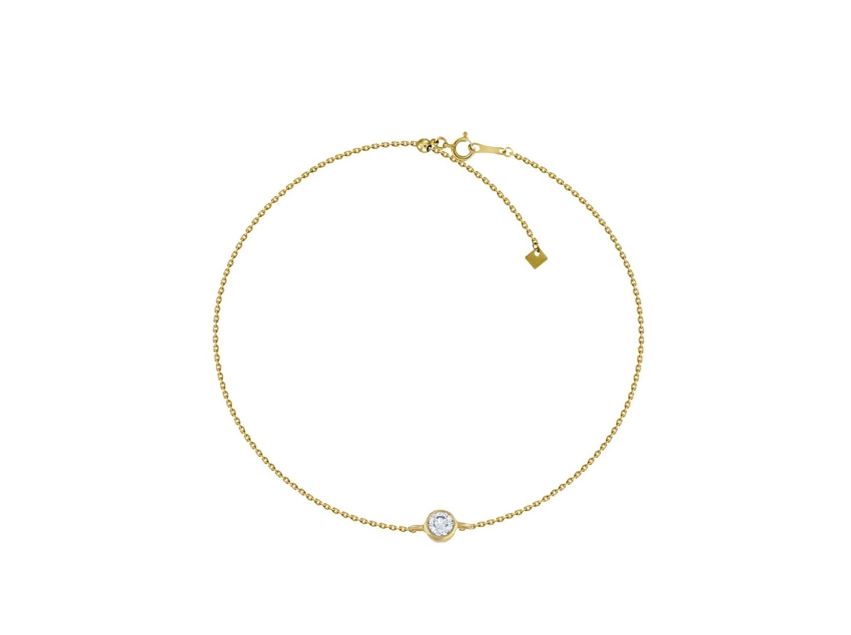 Adjustable Bezel Bracelet