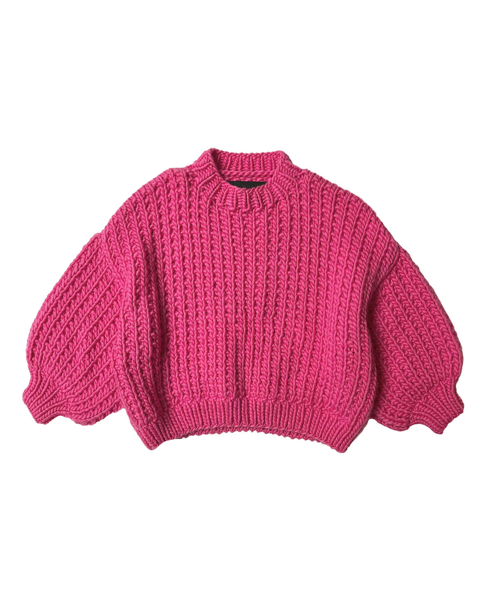 SEEDED RIBS CREWNECK