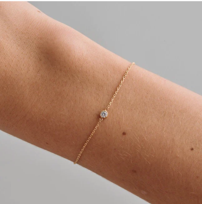 Adjustable Bezel Bracelet