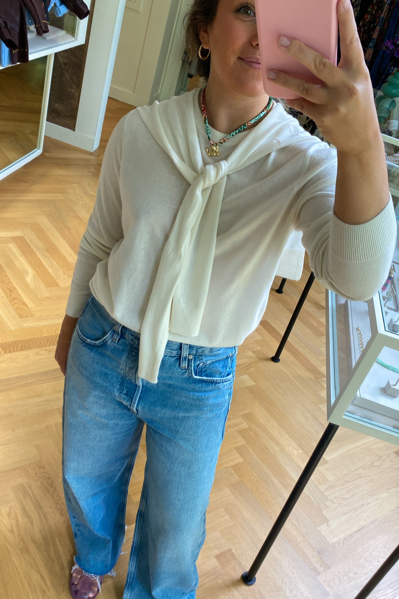 ARCH4 | LONG SLEEVE SONJA TIE SWEATER