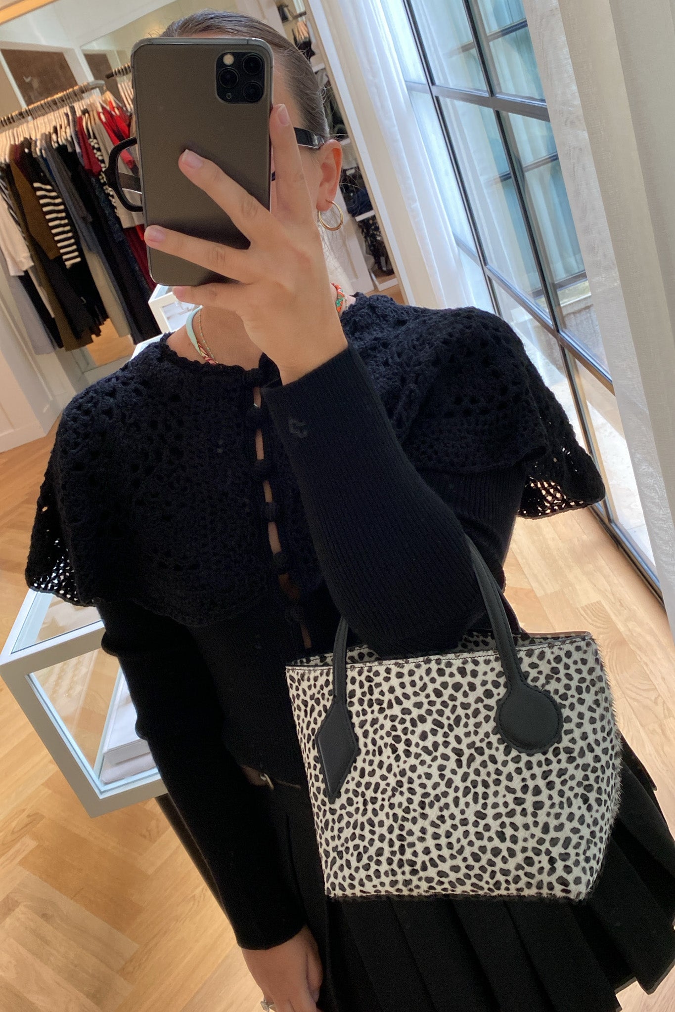 SEA NY | NARA CROCHET CAPELET CARDIGAN