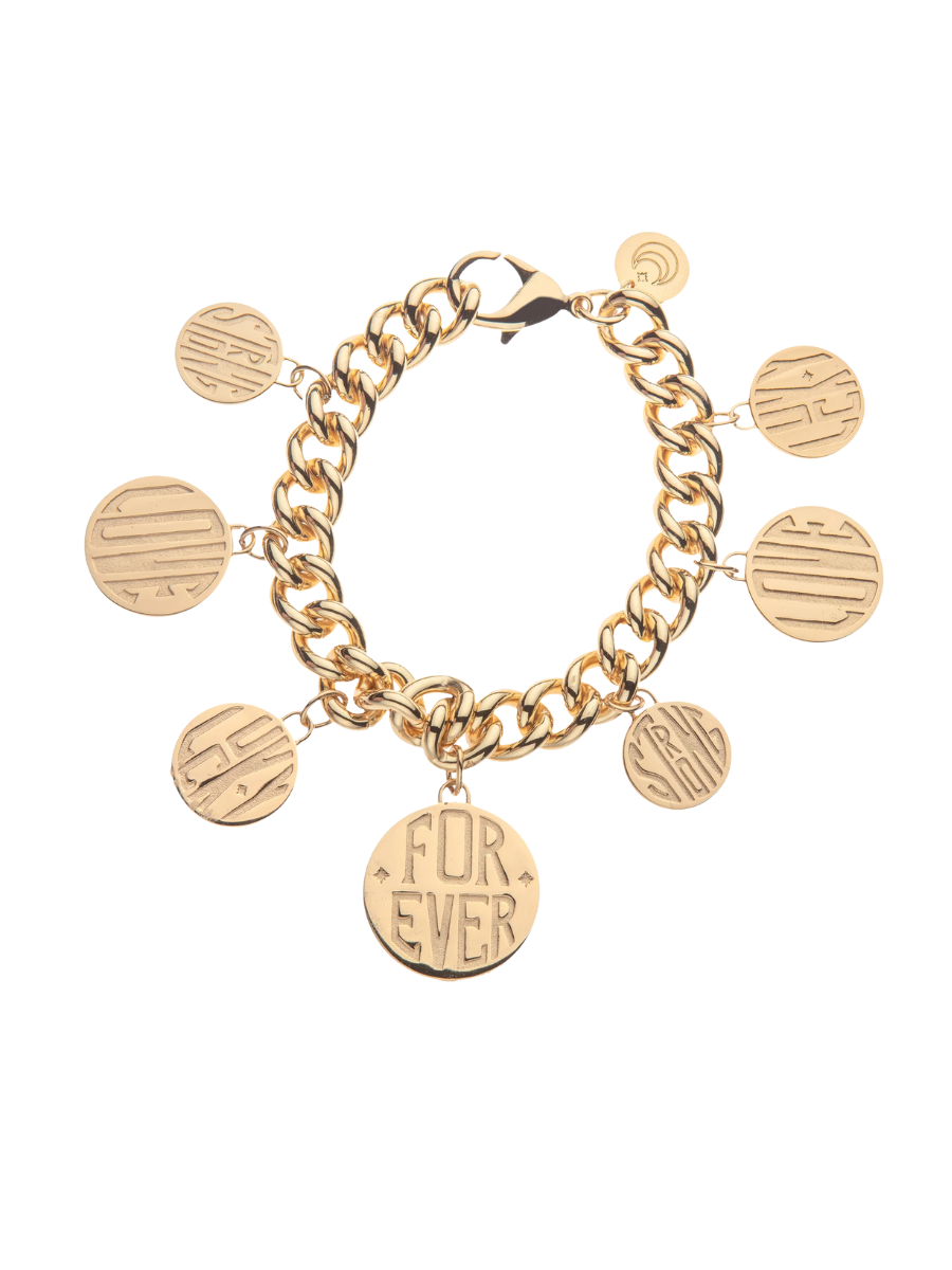 JANE WIN | LUCKY LOST TREASURE COIN BRACELET