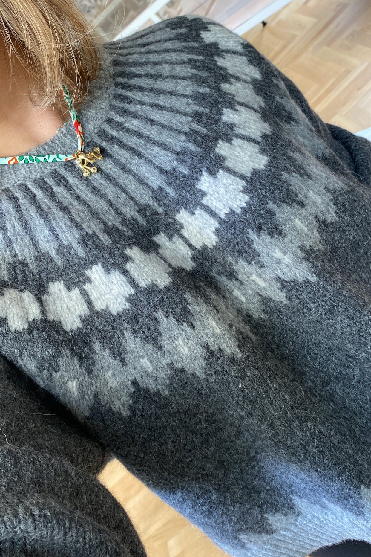 NILI LOTAN | ALENA FAIR ISLE SWEATER