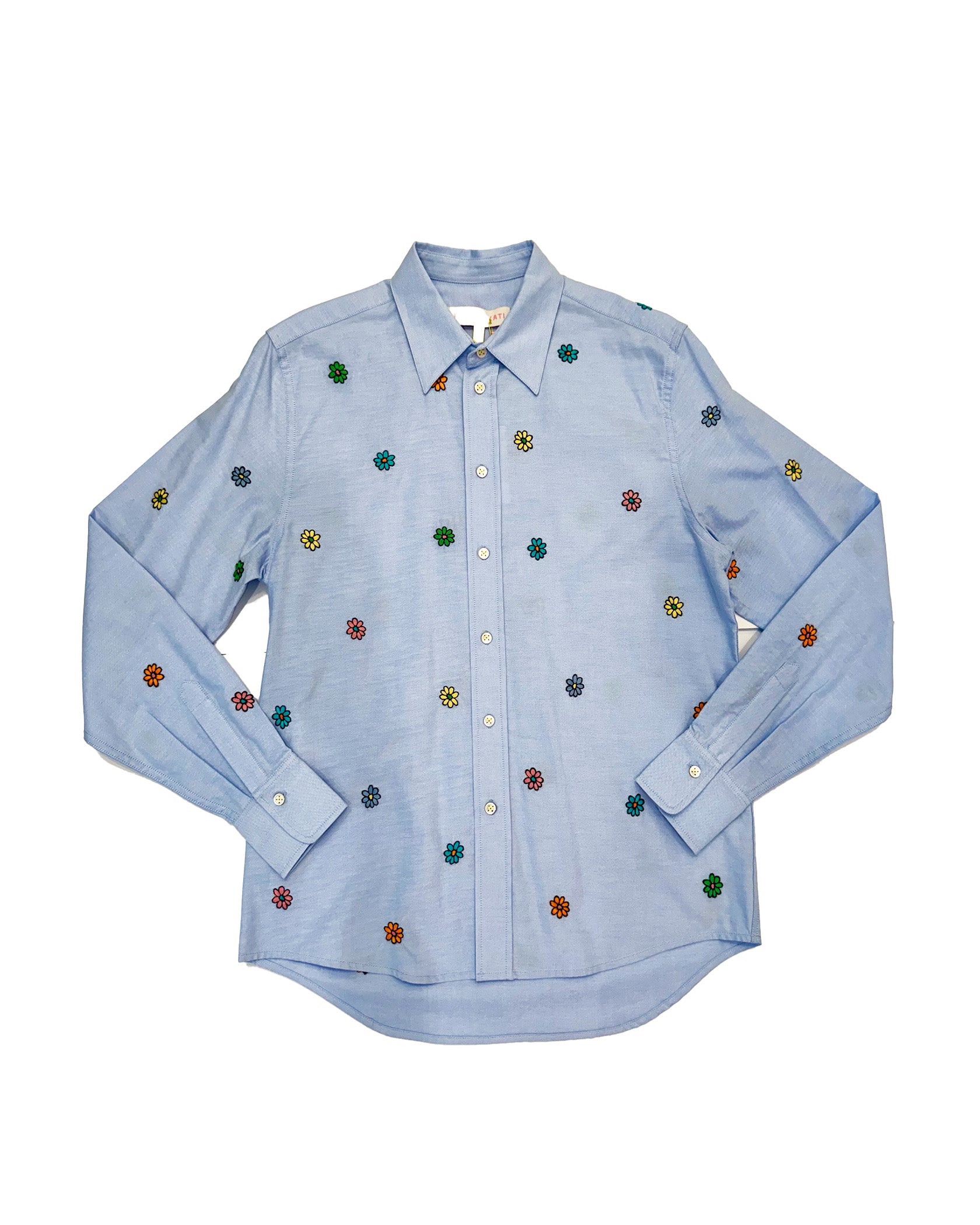 MIRA MIKATI | VIOLET OXFORD SHIRTING