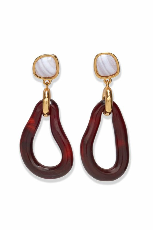 LIZZIE FORTUNATO | GALINA EARRINGS