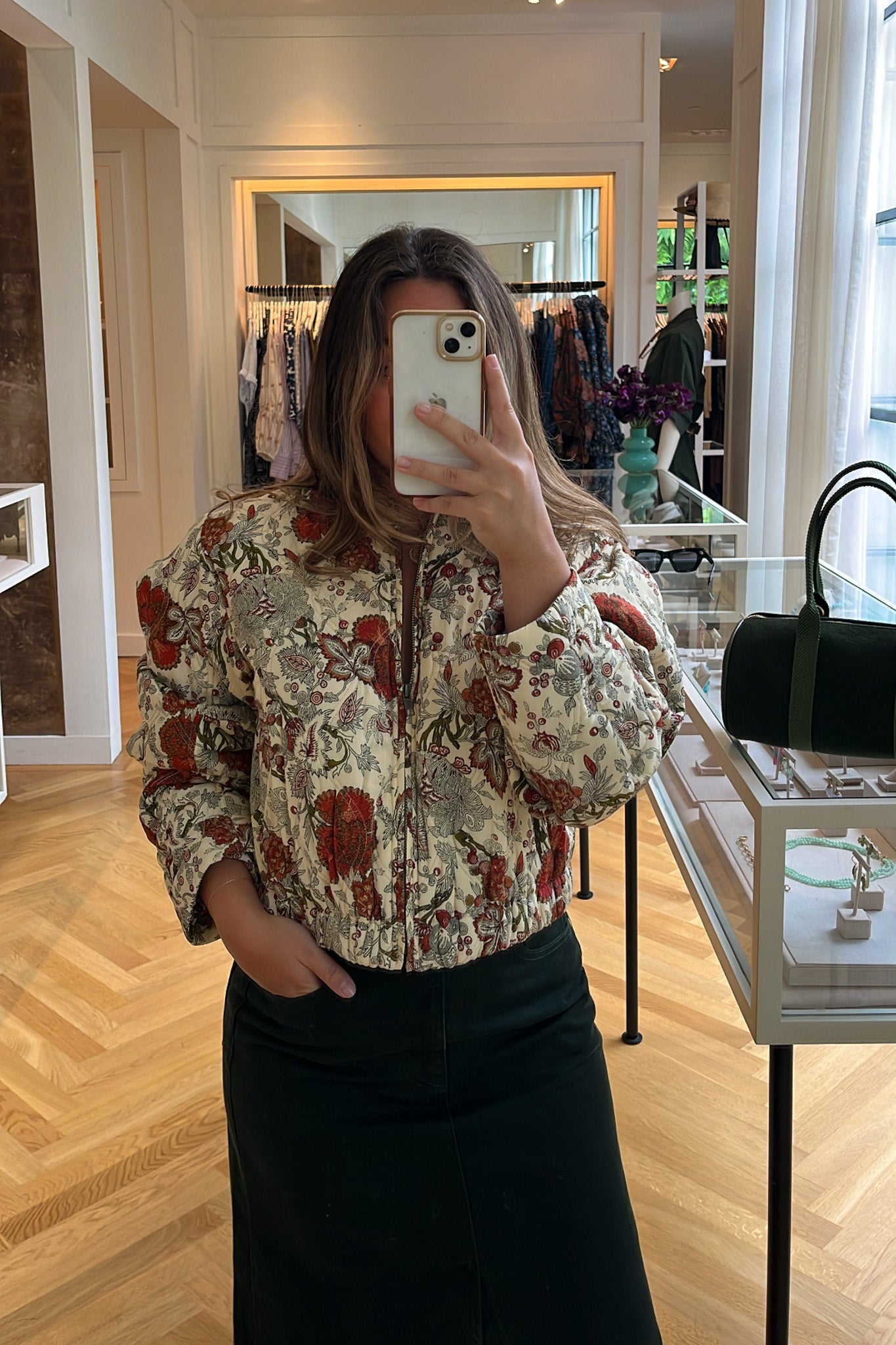 ULLA JOHNSON | QUILTED BOMBER JACKET