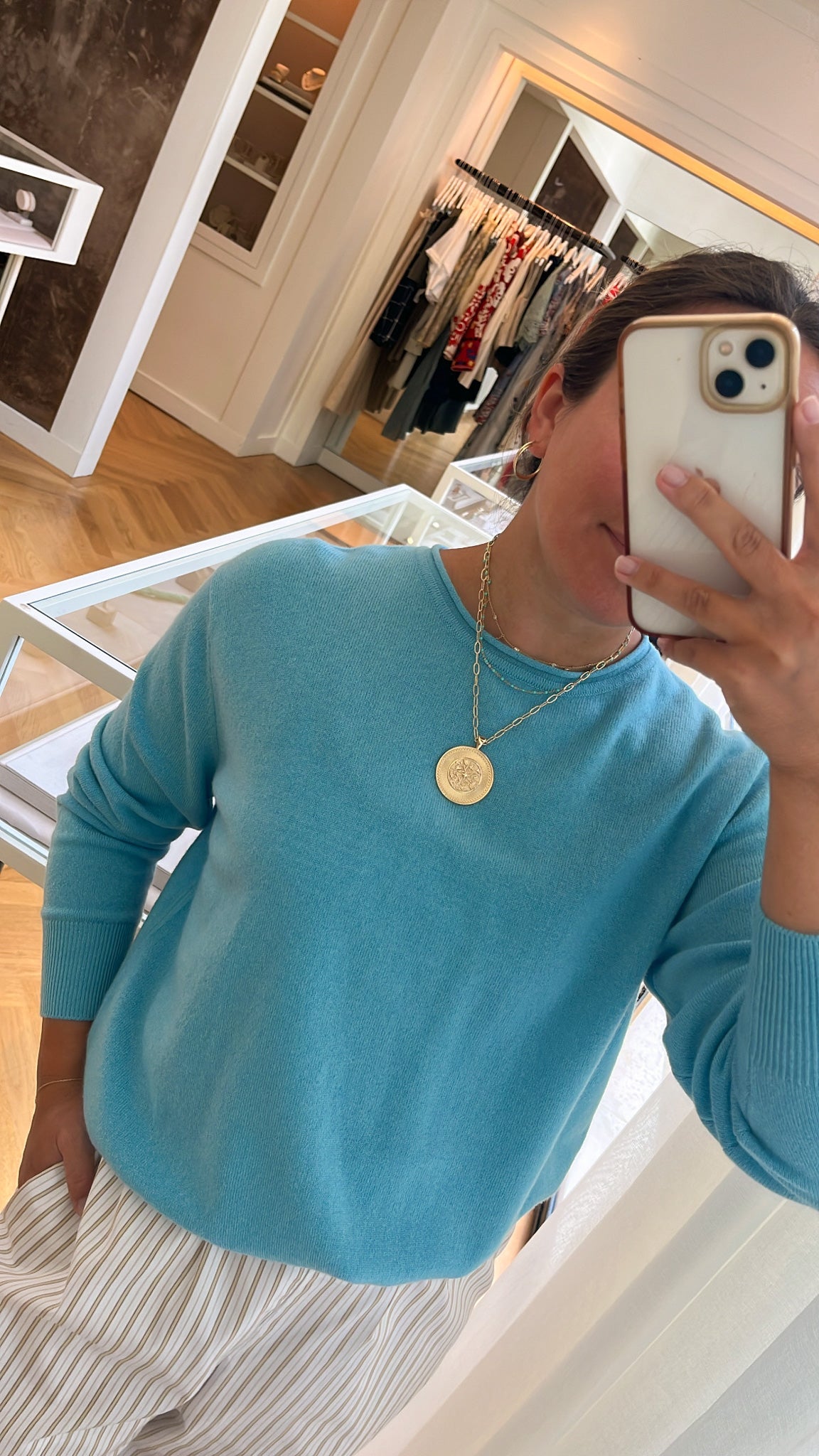 DEMYLEE | LONG SLEEVE COCO CASHMERE SWEATER