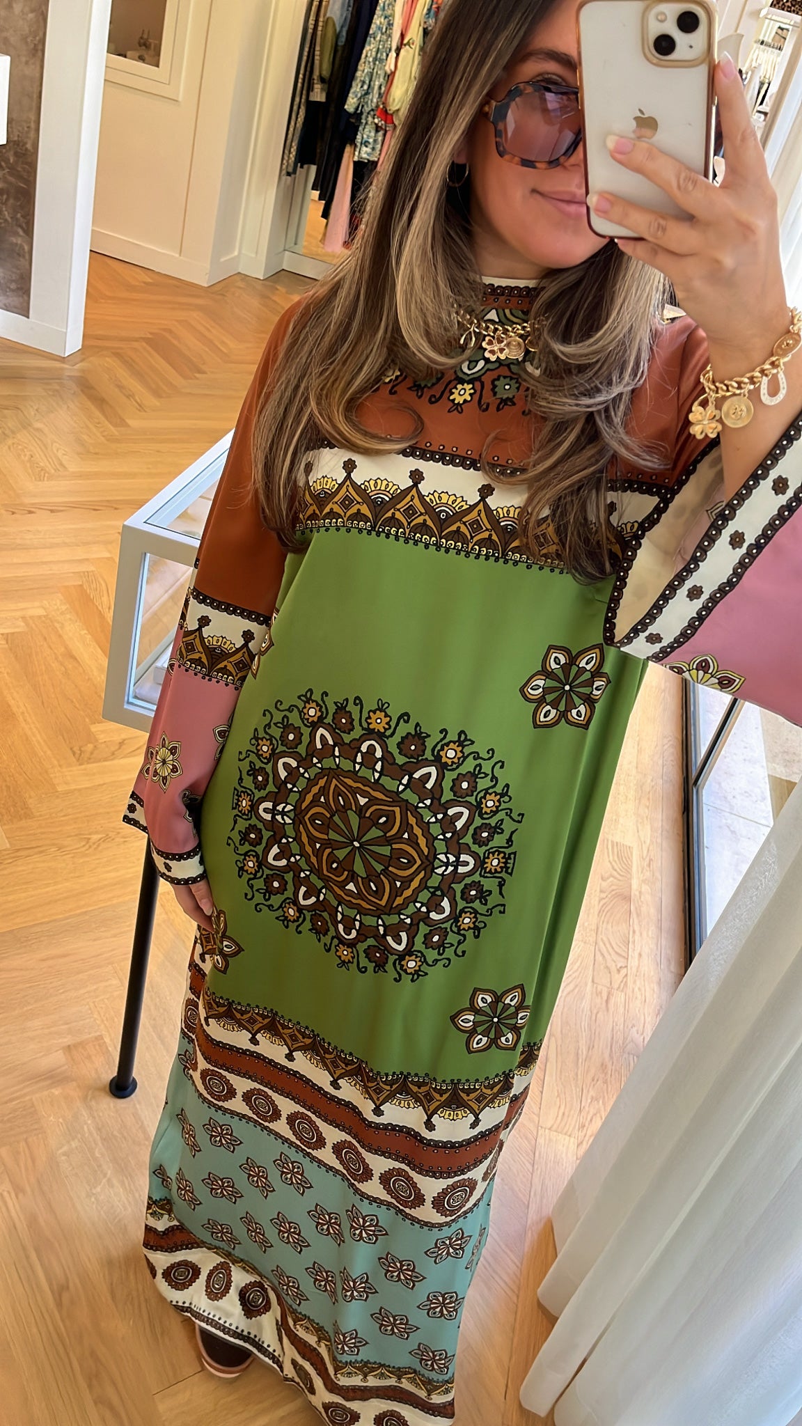 ALEMAIS | SILK CONTINA DRESS