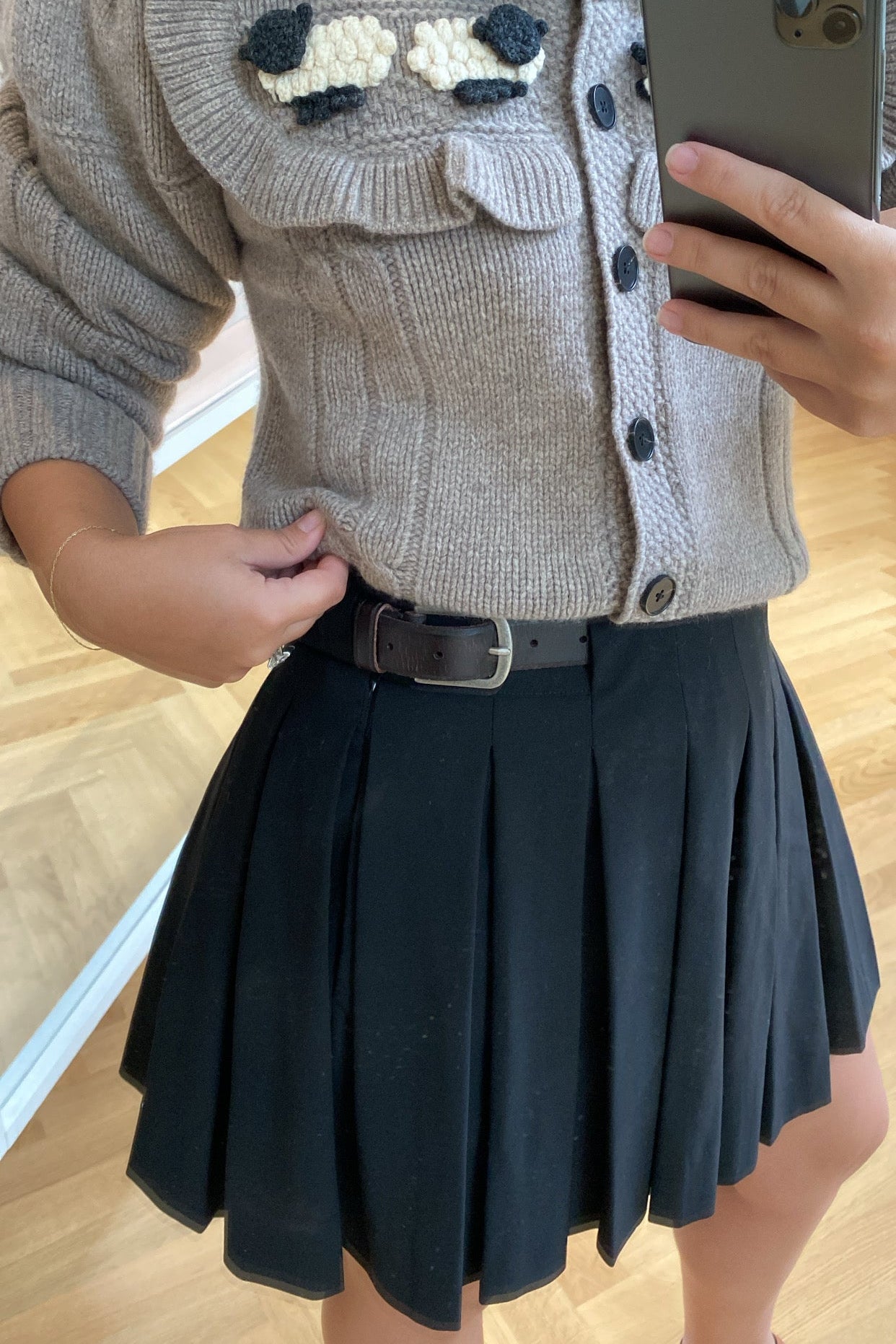 SEA NY | ADELINE BELTED MINI SKIRT