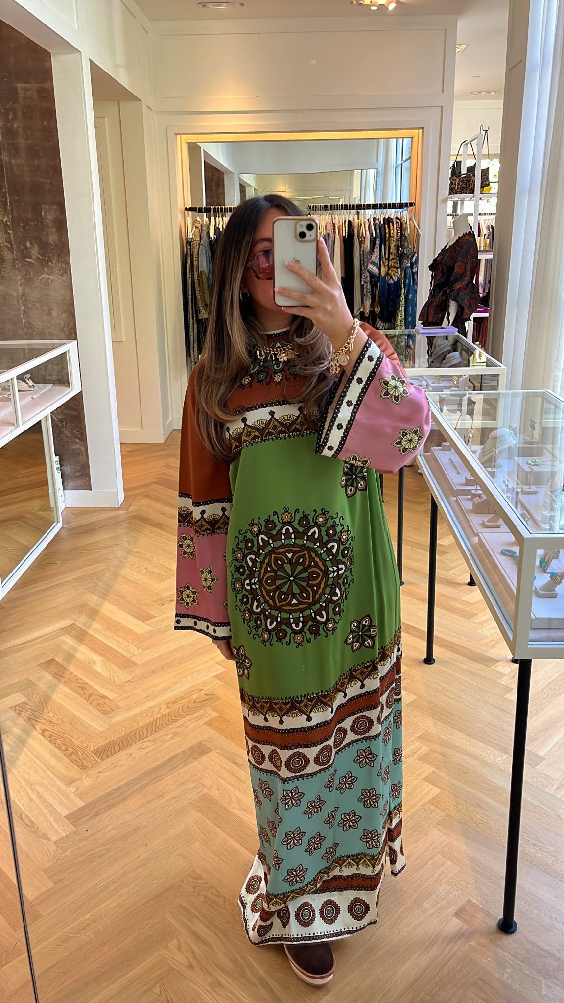 ALEMAIS | SILK CONTINA DRESS