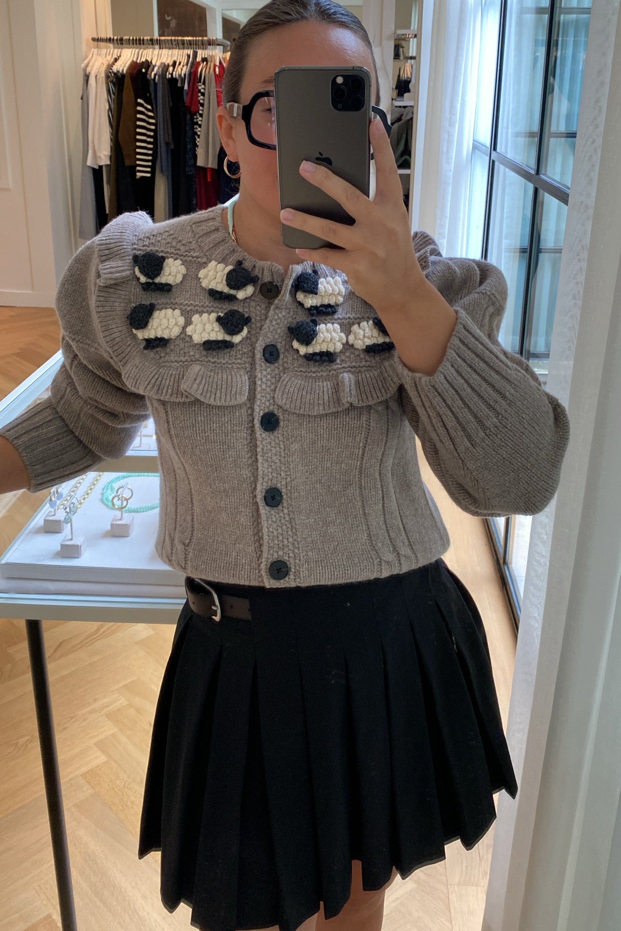 SEA NY | ADELINE BELTED MINI SKIRT