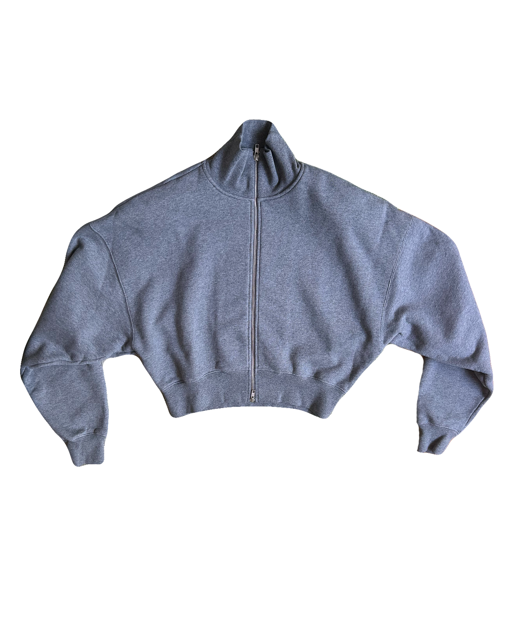 AGOLDE | LONG SLEEVE DARBY ZIP UP