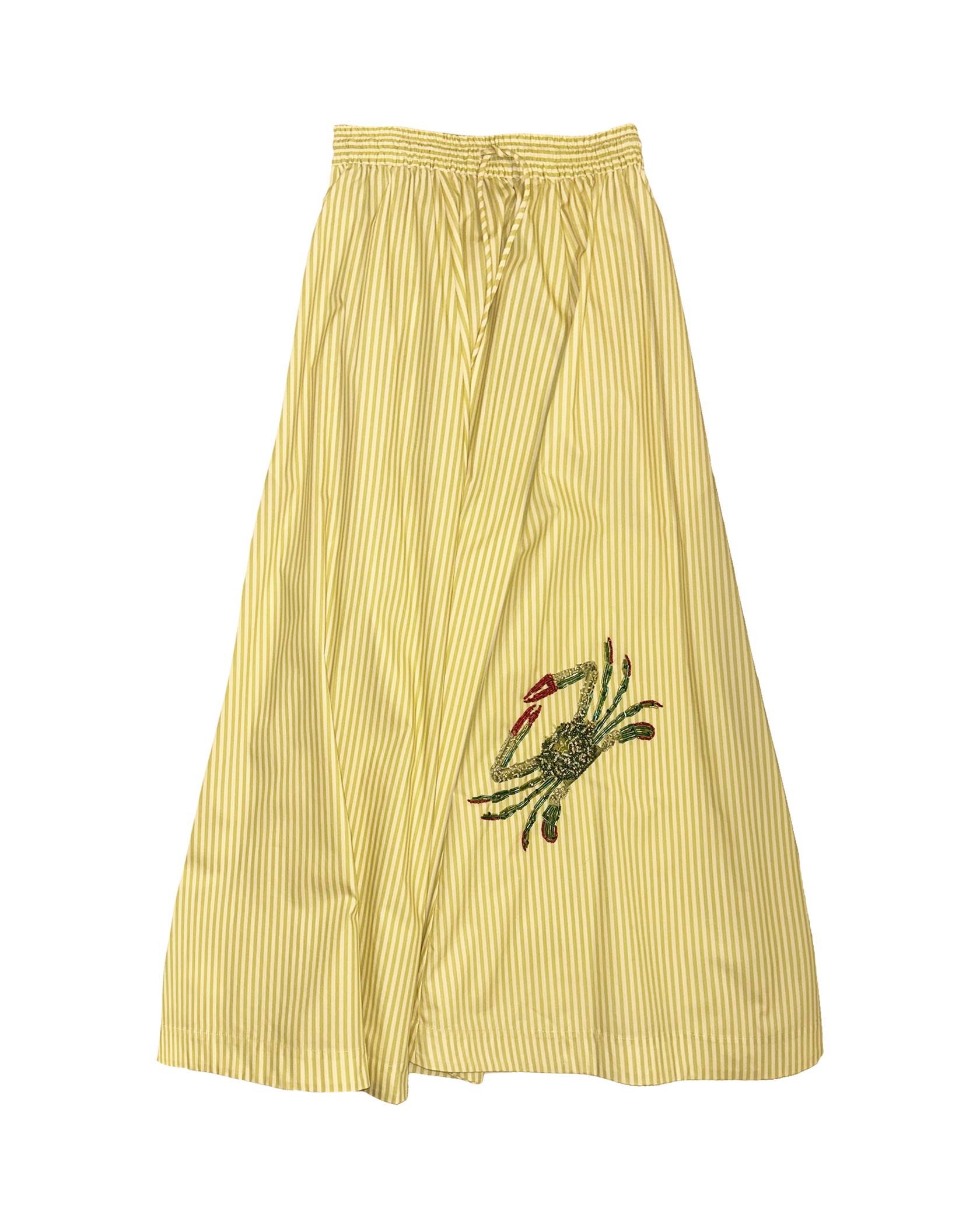 ALEMAIS | STRIPED EMBELLISEHD SEB SKIRT