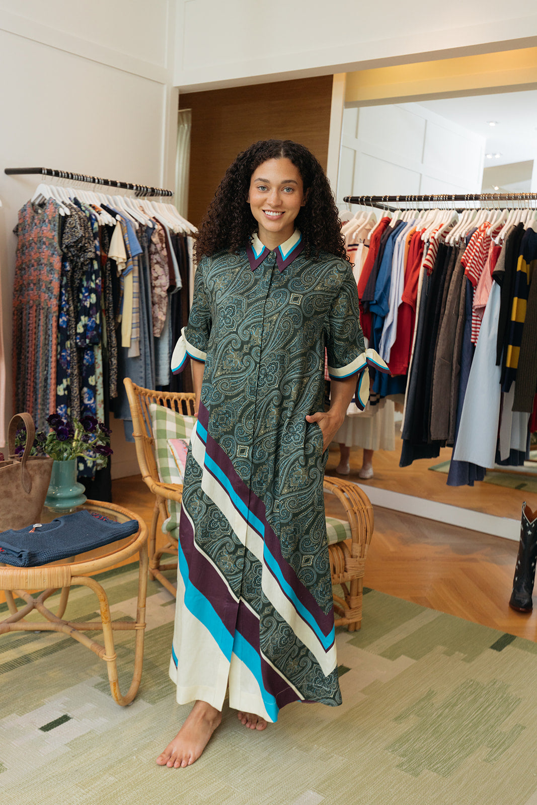 ALEMAIS | JONI SHIRTDRESS