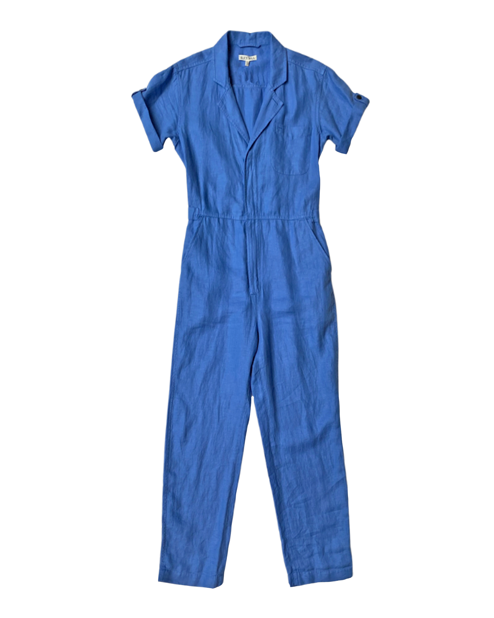 ALEX MILL | ZIP JUMPSUIT IN LINEN