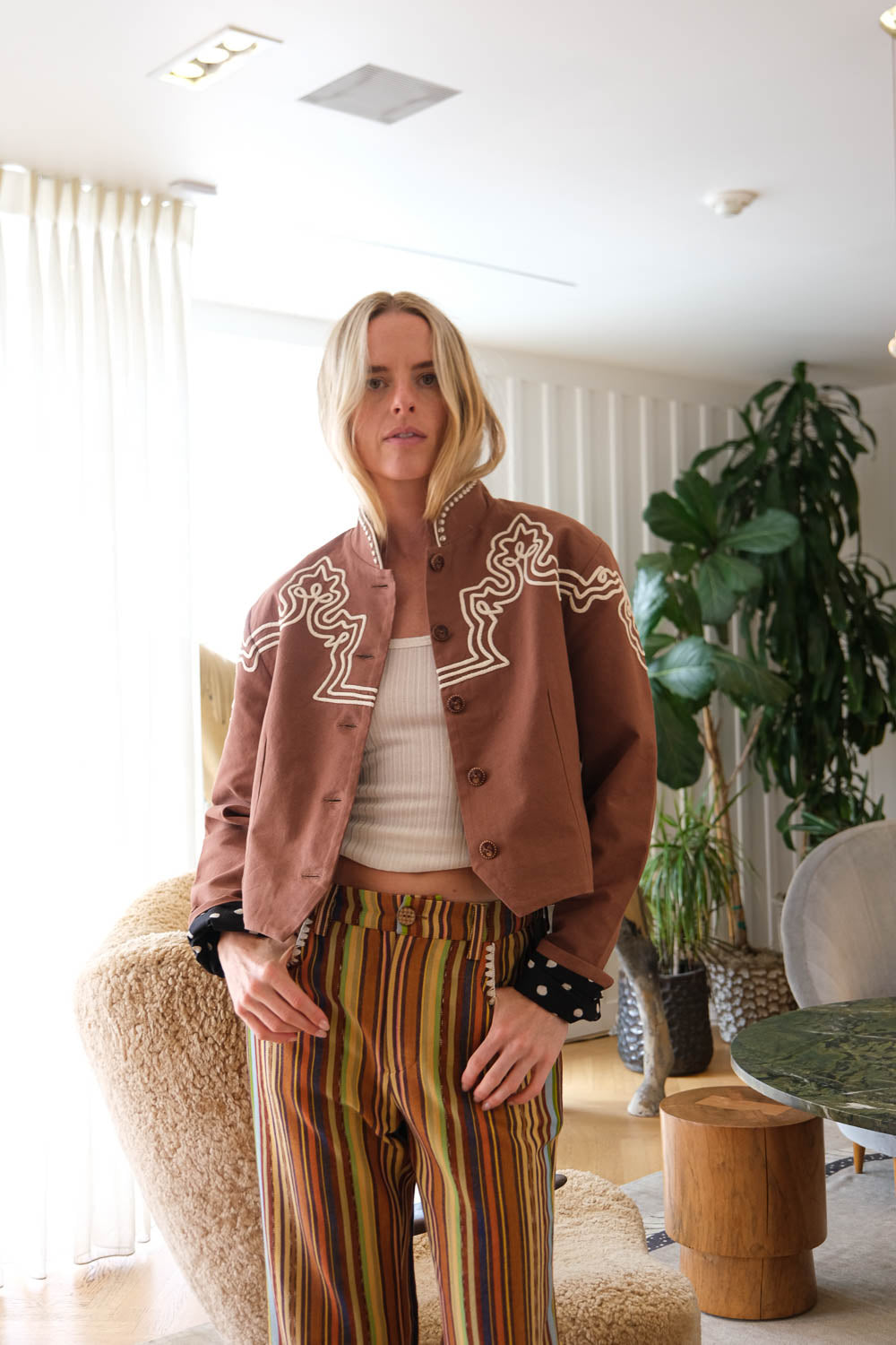 ALIX OF BOHEMIA | CLARKE CLOVE SPUR JACKET | WOMEN'S LUXURY DESIGNER CLOTHING, SHOES, HANDBAGS & JEWELRY | POOLESHOP CHARLOTTE, NC