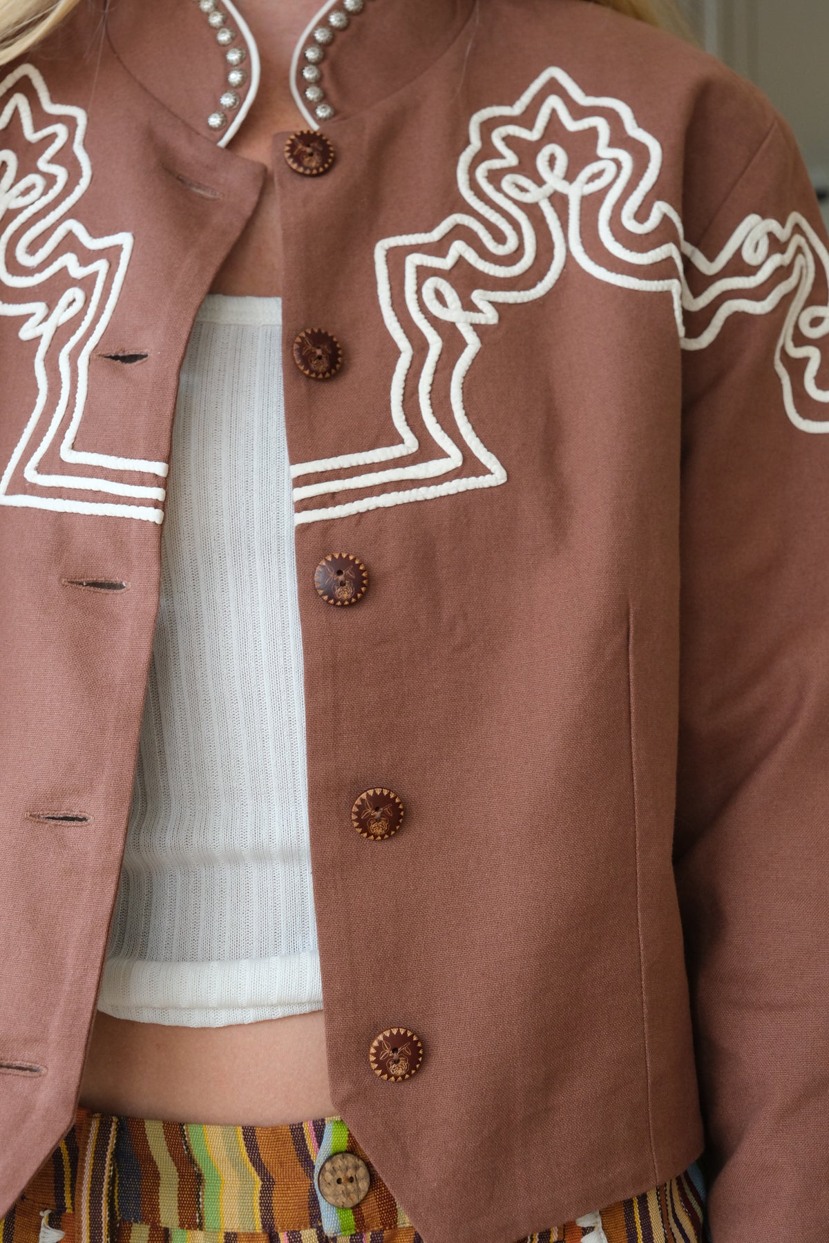 ALIX OF BOHEMIA | CLARKE CLOVE SPUR JACKET | WOMEN'S LUXURY DESIGNER CLOTHING, SHOES, HANDBAGS & JEWELRY | POOLESHOP CHARLOTTE, NC