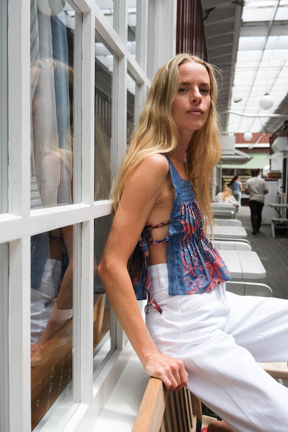 ALIX OF BOHEMIA | MIMI DELFT HIVE TOP | WOMEN'S LUXURY DESIGNER CLOTHING, SHOES, HANDBAGS & JEWELRY | POOLESHOP CHARLOTTE, NC