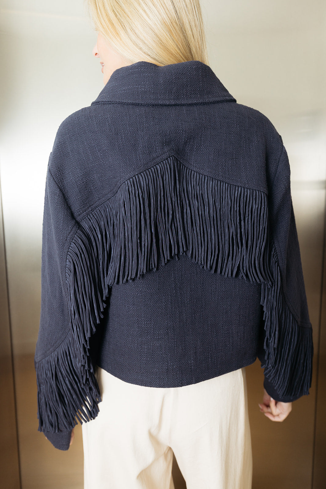 ALIX OF BOHEMIA | FRINGE COURT NIGHT JACKET | WOMEN'S LUXURY DESIGNER CLOTHING, SHOES, HANDBAGS & JEWELRY | POOLESHOP CHARLOTTE, NC