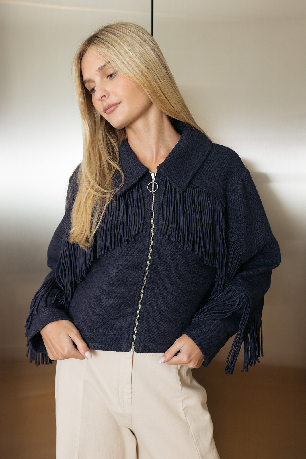 ALIX OF BOHEMIA | FRINGE COURT NIGHT JACKET | WOMEN'S LUXURY DESIGNER CLOTHING, SHOES, HANDBAGS & JEWELRY | POOLESHOP CHARLOTTE, NC