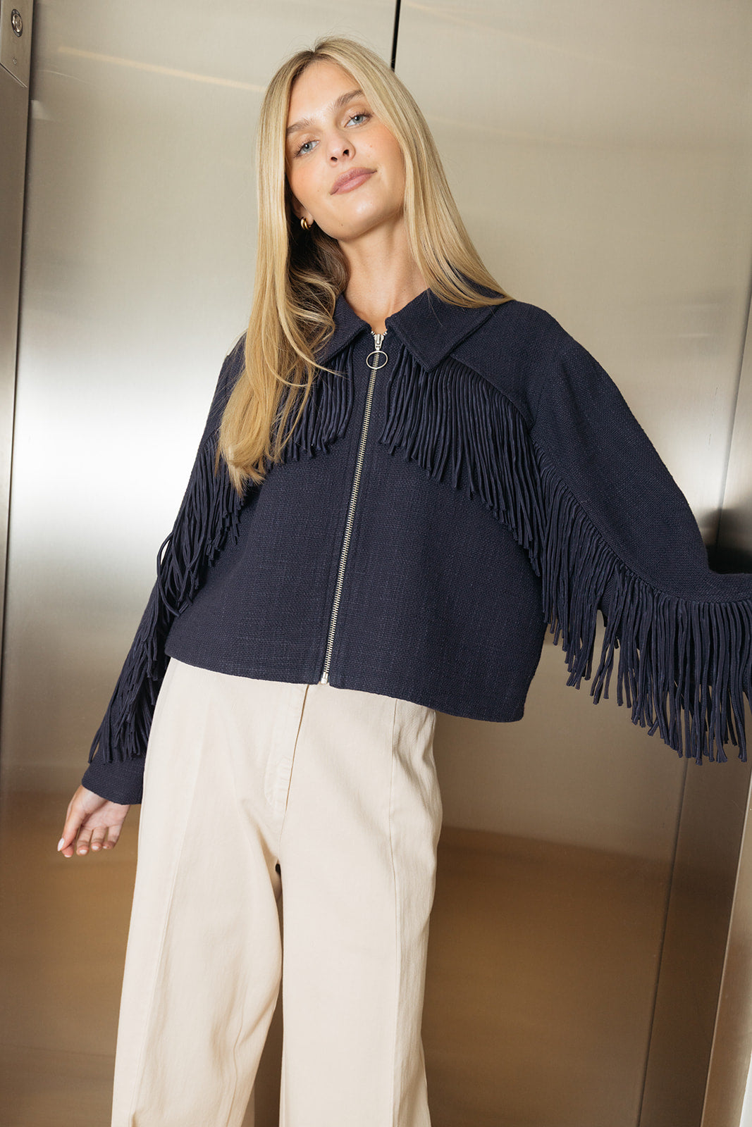 ALIX OF BOHEMIA | FRINGE COURT NIGHT JACKET | WOMEN'S LUXURY DESIGNER CLOTHING, SHOES, HANDBAGS & JEWELRY | POOLESHOP CHARLOTTE, NC