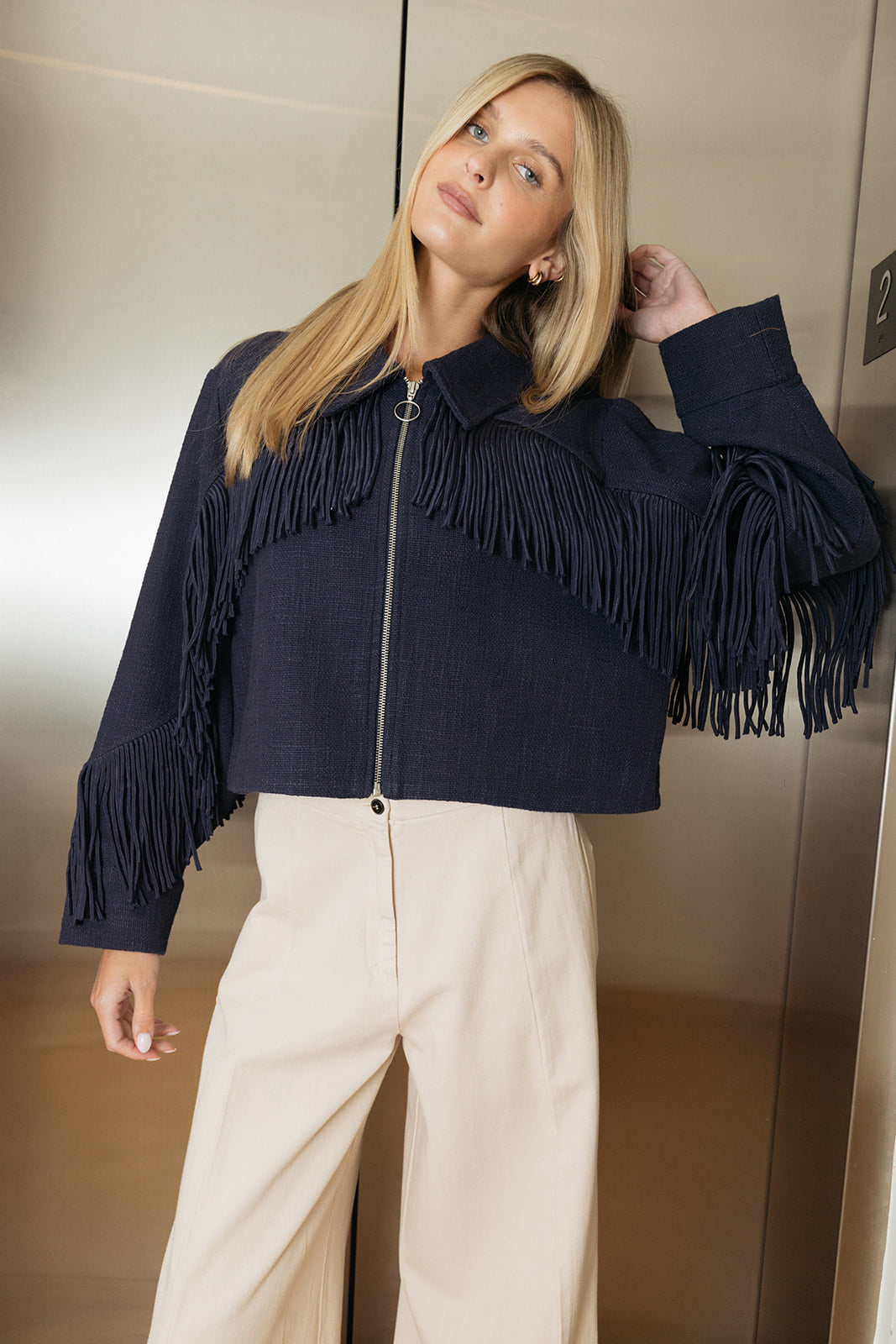 ALIX OF BOHEMIA | FRINGE COURT NIGHT JACKET | WOMEN'S LUXURY DESIGNER CLOTHING, SHOES, HANDBAGS & JEWELRY | POOLESHOP CHARLOTTE, NC