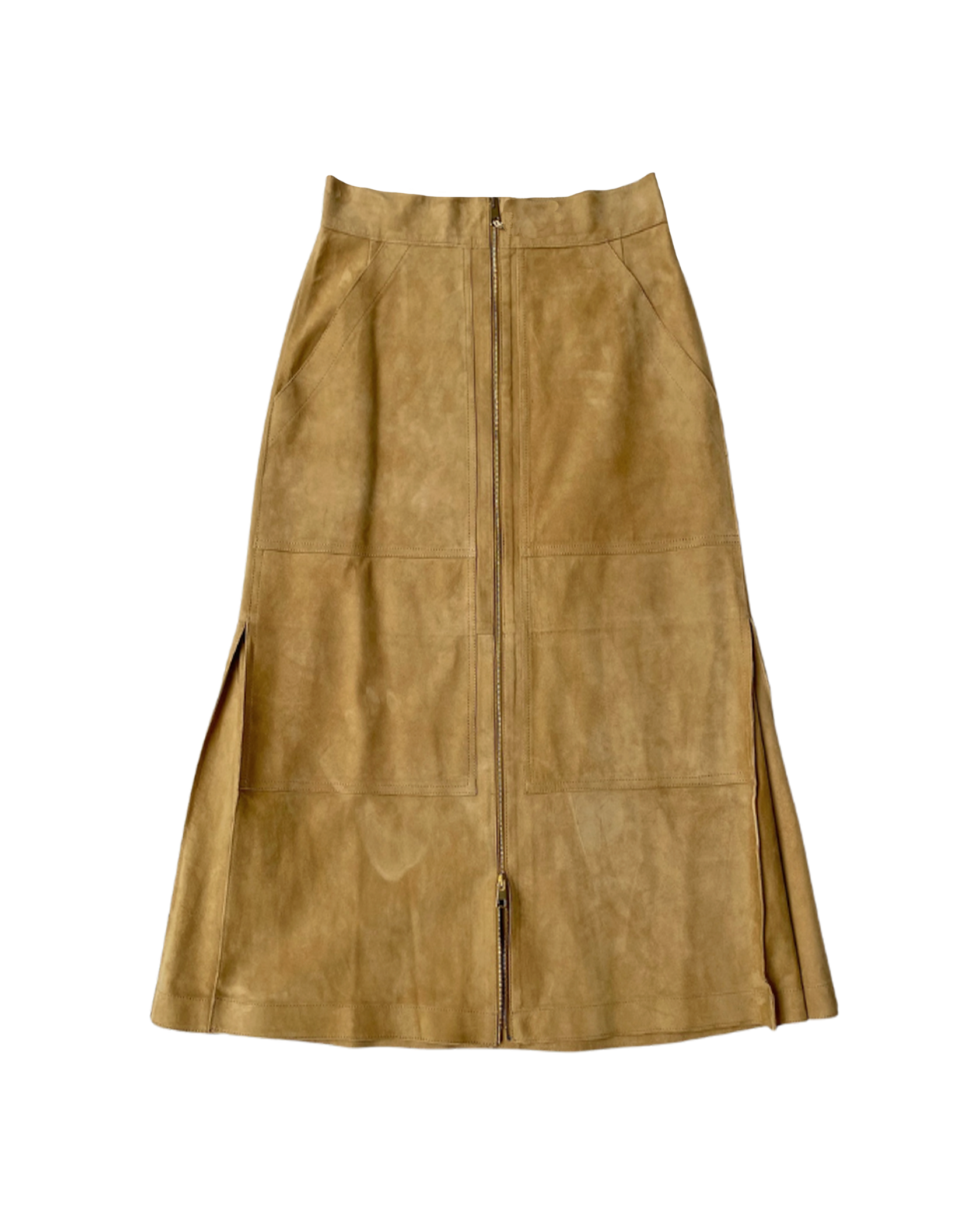 ANN MASHBURN | SUEDE ELSA RIDING SKIRT