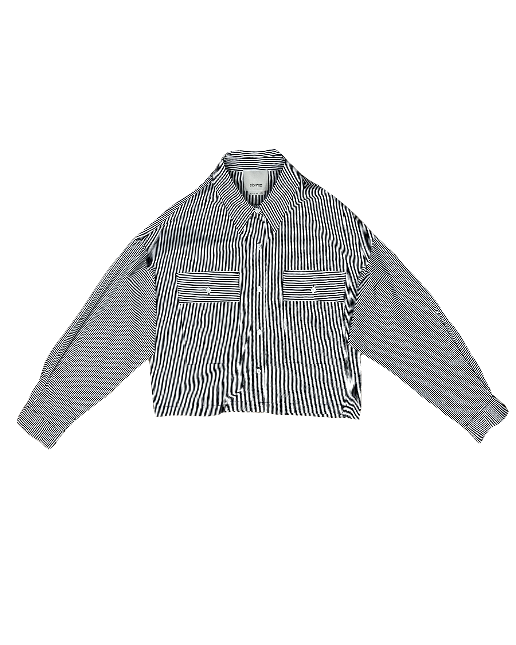 ARLO MOTT | COTTON HESTER BOXY SHORT BUTTON DOWN