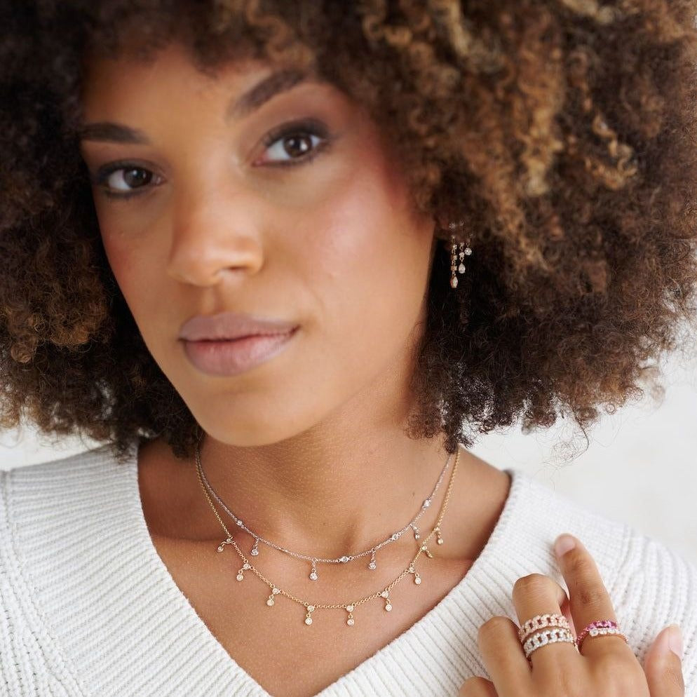 HENRI NÖEL | DIAMOND DROP NECKLACE