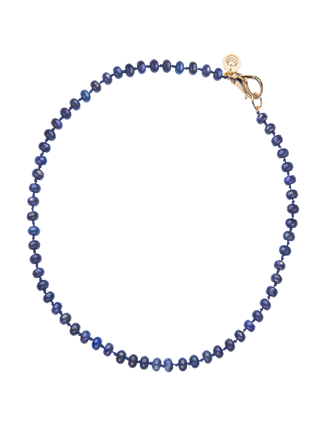 16" LAPIS BEADED NECKLACE