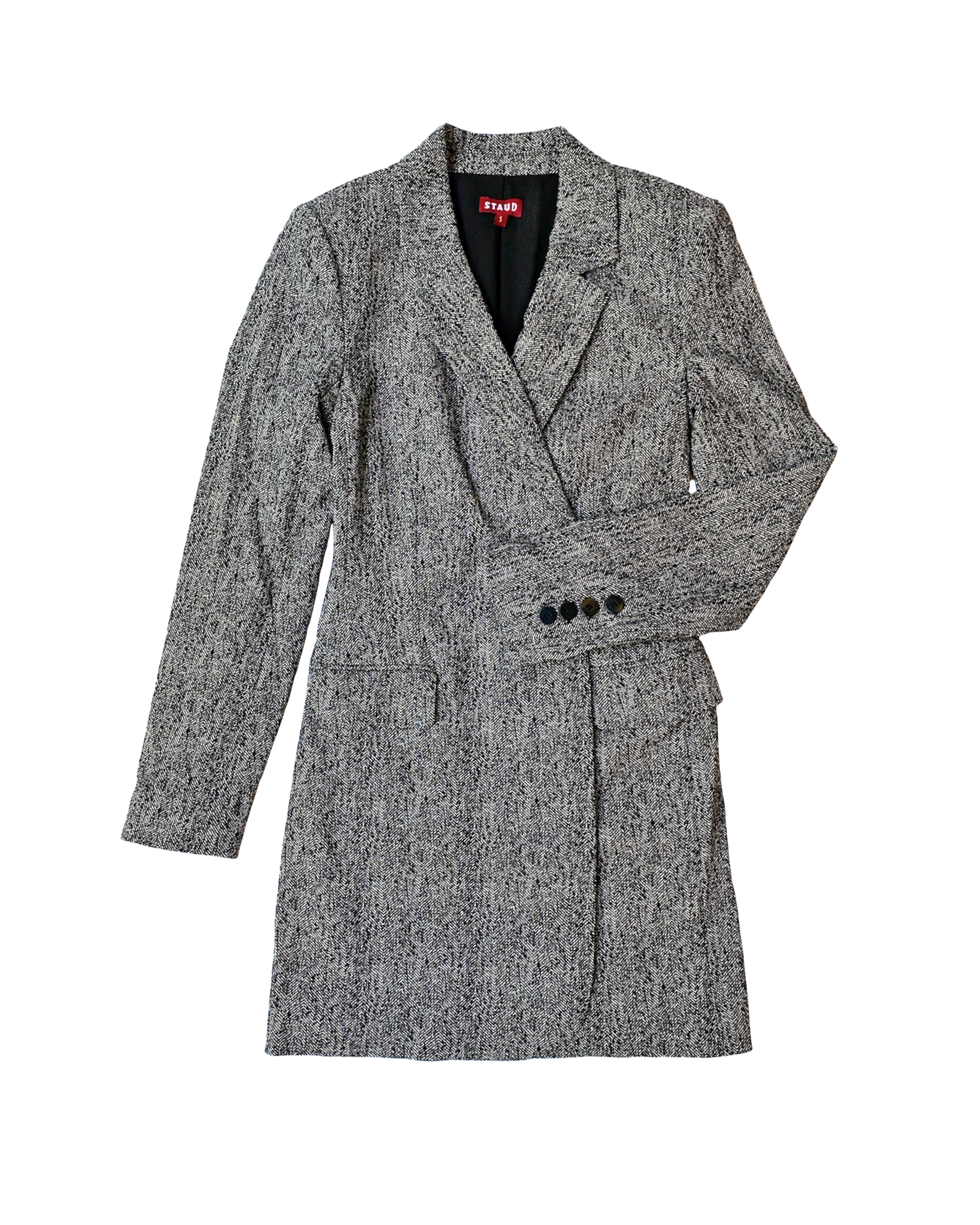 STAUD | GREENWICH MINI BLAZER DRESS