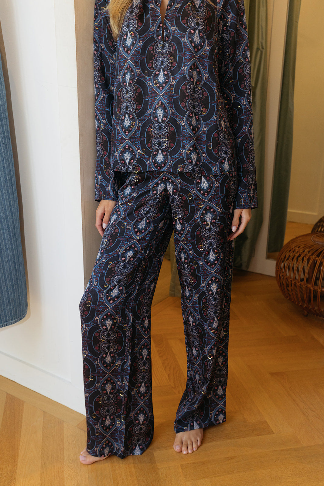 CARA CARA | PRINTED GIRONA PANT | WOMEN'S LUXURY DESIGNER CLOTHING, SHOES, HANDBAGS & JEWELRY | POOLESHOP CHARLOTTE, NC