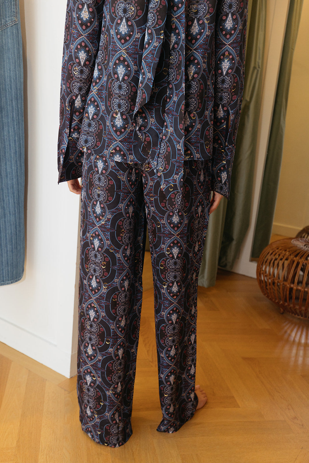 CARA CARA | PRINTED GIRONA PANT | WOMEN'S LUXURY DESIGNER CLOTHING, SHOES, HANDBAGS & JEWELRY | POOLESHOP CHARLOTTE, NC