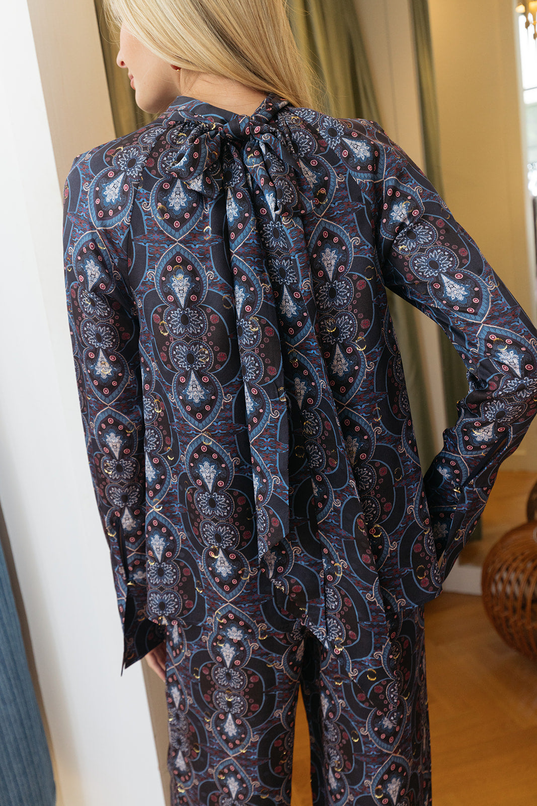 CARA CARA | PRINTED SUNDANCE BLOUSE | WOMEN'S LUXURY DESIGNER CLOTHING, SHOES, HANDBAGS & JEWELRY | POOLESHOP CHARLOTTE, NC